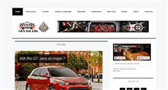Desktop Screenshot of garagelatino.com